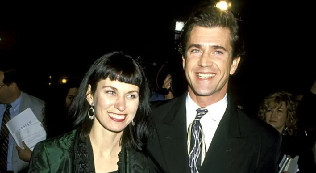 Mel Gibson and Robyn Moore