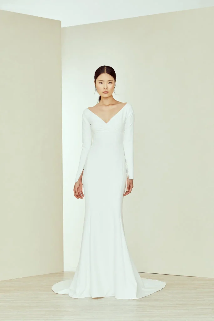 Amsale wedding dress